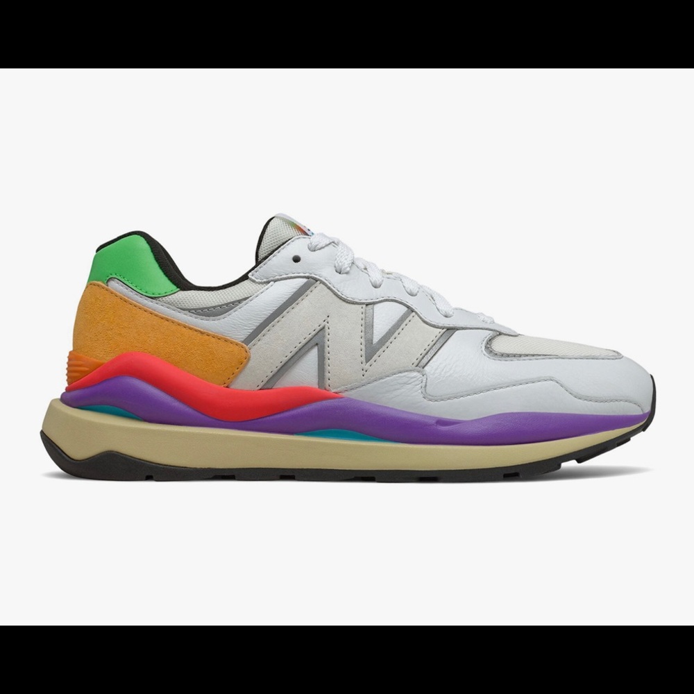 NEW BALANCE M5740LA WHITE & PURPLE